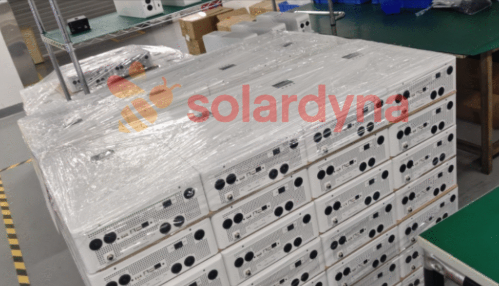 Solardyna-5kWh-backup-power-battery-installed-in-residential-garage-for-whole-house-energy-independence