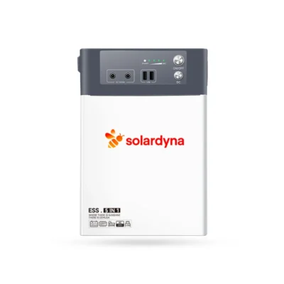 300W 896Wh LiFePO₄ Portable Home Energy Storage System - Front View, Smart Cooling, MPPT Controller