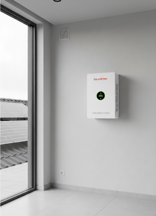 51.2V 100Ah 5 kWh LiFePO4 home solar battery for residential energy storage