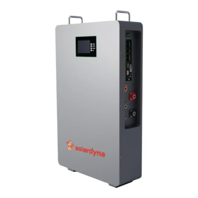 China Wall Mounted LiFePO4 Battery for solar energy storage system by solardyna manufacturer