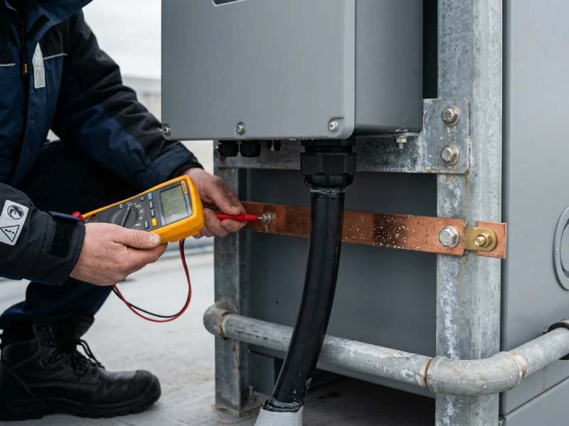 IP66 hybrid inverter with grounding and fire protection in coastal commercial ESS installation